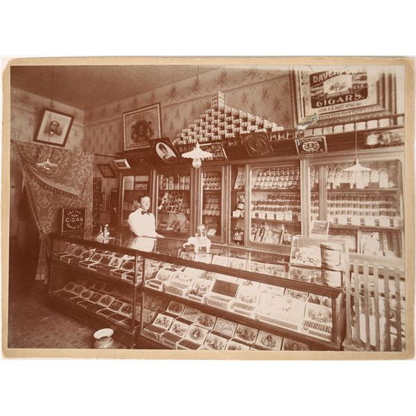 Choice Cigar Store 1890 Photograph  [130140]