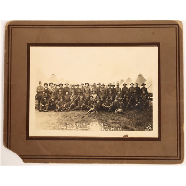 Camp Clark Infantry Photo  [132464]