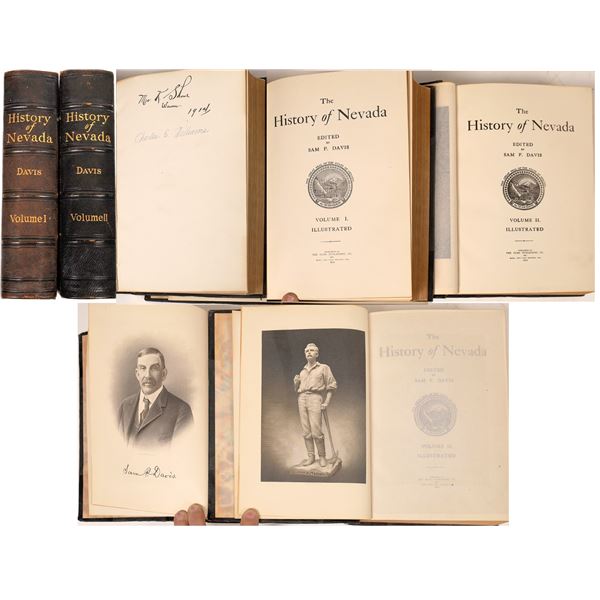 History of Nevada Volumes I & II First Editions  [110176]
