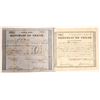 Image 1 : Republic of Texas class 2d Debt Relief issued to Melvin Wilkinson and RB Martin  [130160]