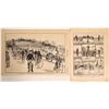 Image 1 : Large Wheeled Bicycle prints 1880's  [132958]