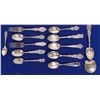 Image 1 : Sterling Silver Souvenir Spoons