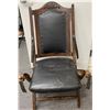 Image 1 : Holmes Antique Folding Wooden Chair  [132240]