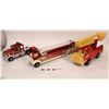 Image 2 : Tonka & Nylint Toy Fire Trucks (Lot of 4)  [125300]
