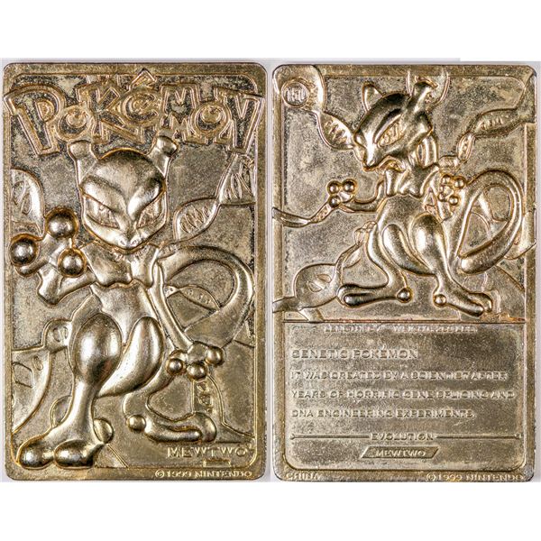 mew gold pokemon card | Toys | Metal Ex Pokemon 51 this item offers a spectacular aesthetic for a gallery Gold Mew Two Pokemon Card
