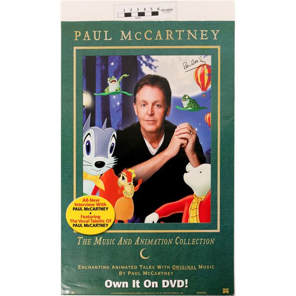 Paul McCartney Signed Poster  [121289]