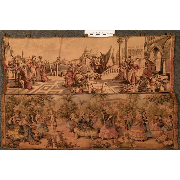 Two Belgium Made Tapestries   [108736]