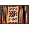 Image 1 : Mayan Zapotec Mexican Blanket / Wall Hanging  [133757]