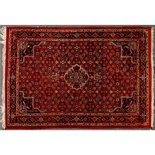 Persian rug in Dep Red color  [132222]