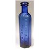 Image 1 : Heimstreet & Co, Troy, N.Y. Cobalt Medicine Bottle  [131897]