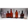 Image 1 : Embossed Whiskey Collection (9), c 1900-1920  [122815]