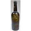 Image 1 : Pontil Black Glass Applied Top Whiskey Bottle, Treasure Find  [132471]