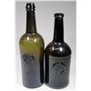 Image 1 : Oxford, All Souls Common Room, Applied Seal Whiskey Bottle Pair   [132328]