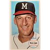 Image 1 : Autographed Warren Spahn 1964 Topps Large Baseball Card  [135498]