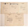 Image 1 : Group of Alaska Letterheads from Seward, Juneau, Valdez, Fairbanks and Cordova (5)  [111887]