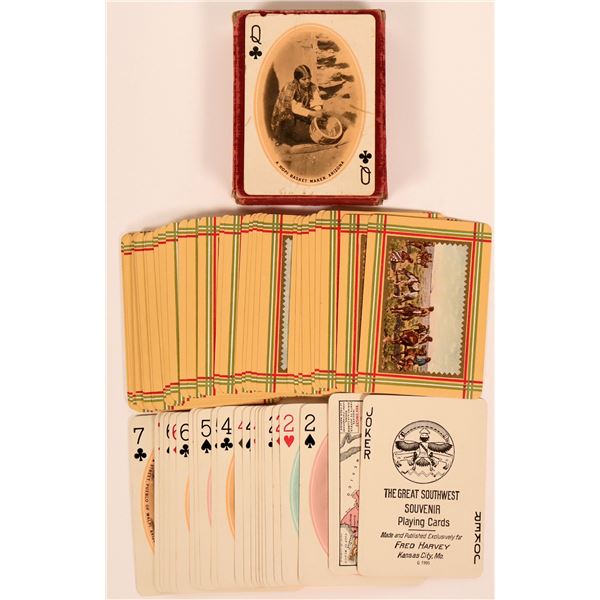 Fred Harvey's souvenir playing cards of the Great Southwest  [135491]