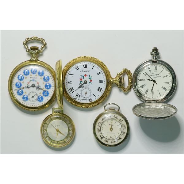 Five modern Pocket Watches  [135529]