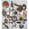 Image 1 : Large Group of Silver Pendants/Pins  [124873]