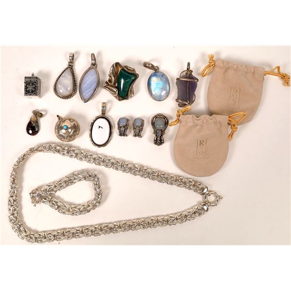 Costume Jewelry in Silver  [129675]