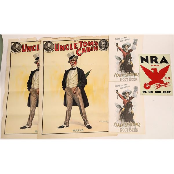 Ad  Posters “Uncle Tom’s Cabin”, NRA  [131475]