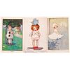 Image 1 : Agnes Richardson Art Cards of Little Girls (3)  [135525]