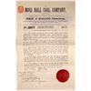 Image 1 : Moss Hall Coal Company Bond, Lancashire, England, 1899  [111841]