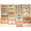 Image 1 : Chemical Companies' Stock Certificates (28) and Bonds (3) (31 Total)  [127979]