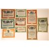 Image 2 : Chemical Companies' Stock Certificates (28) and Bonds (3) (31 Total)  [127979]