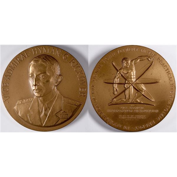 Vice Admiral Hyman G. Rickover Medal by Frank Gasparro  [132114]