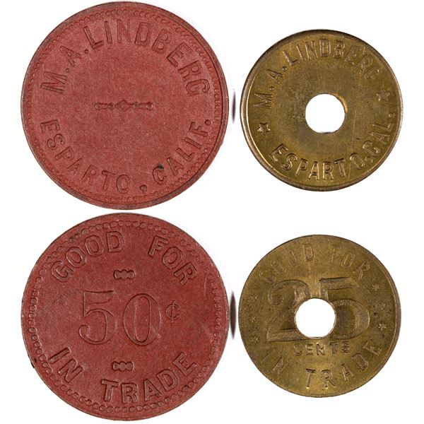 M.A. Lindberg Tokens  [132171]