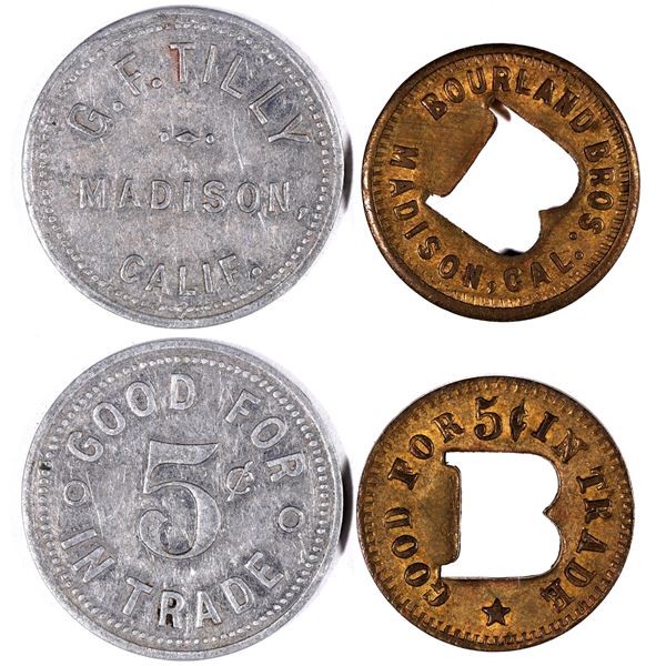 Bourland Bros./G.F. Tilly Tokens  [132174]