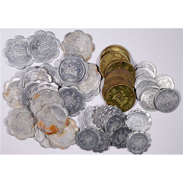 Wai Yuen Chinese Social Club Tokens  [131206]