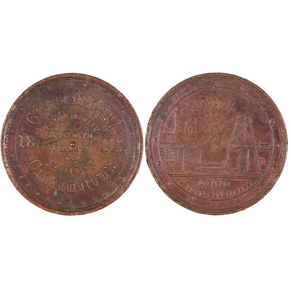 George McCaul, Grahamstown Penny Token  [132393]