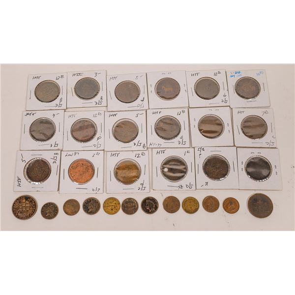 Hard Times and Civil War Token Collection  [132187]
