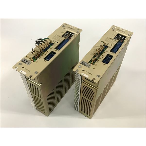 (2) YASKAWA DR2-08ACY162 SERVOPACK