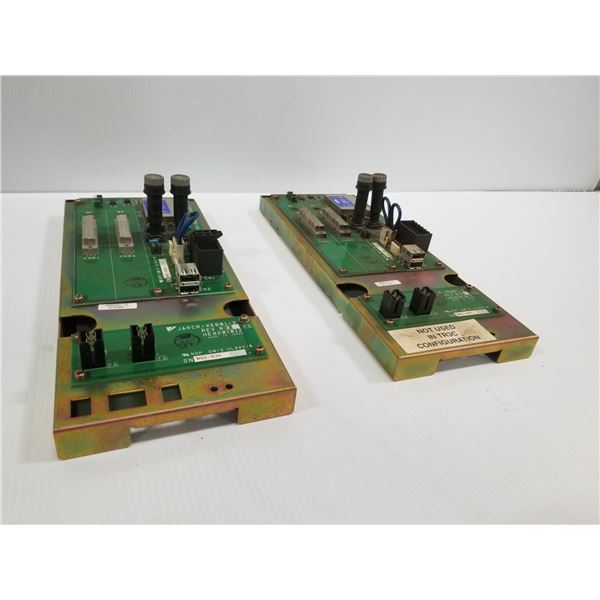 (2) YASKAWA JARCR-XEB01-2 EXPANSION BOARD