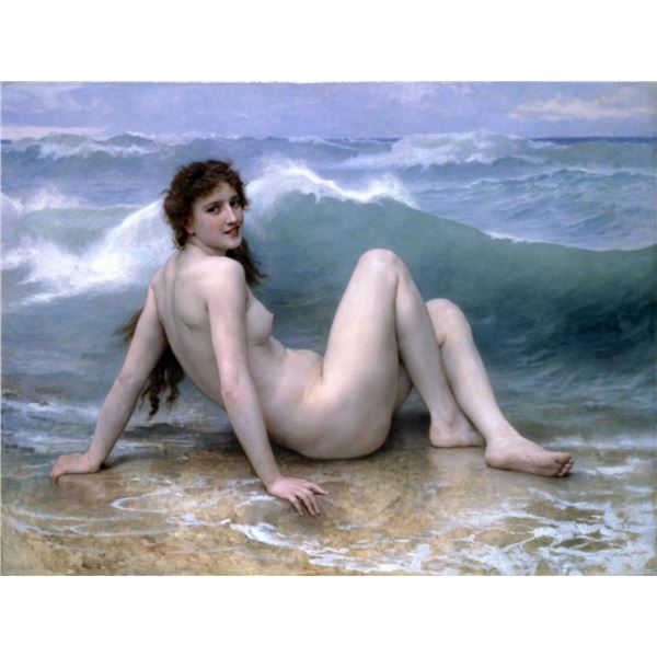 William Bouguereau - The Wave