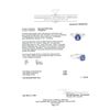 Image 5 : 2.58 ctw Tanzanite And Diamond Ring - 18KT White Gold