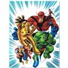 Image 1 : Marvel Comics "Avengers #1 1/2" Numbered Limited Edition Giclee on Canvas by Bru