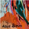 Image 2 : Asya Simon, Limited Edition on Canvas, Numbered and Hand Signed with Letter of A