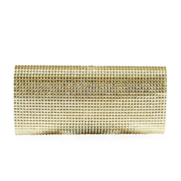 Peggy Sparkly Gold Evening Clutch