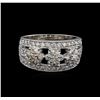 Image 2 : 1.04 ctw Diamond Ring - 14KT White Gold