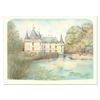 Image 1 : Rolf Rafflewski, "Chateau II" Limited Edition Lithograph, Numbered and Hand Sign