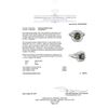Image 5 : 2.42 ctw Princess Brilliant Green Zircon And Round Brilliant Cut Diamond Ring -