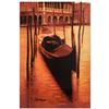 Image 1 : Howard Behrens (1933-2014), "Sunset Gondola" Limited Edition Hand Embellished Gi