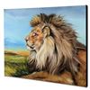 Image 2 : "Guardian Lion" Limited Edition Giclee on Canvas by Martin Katon, Numbered and H
