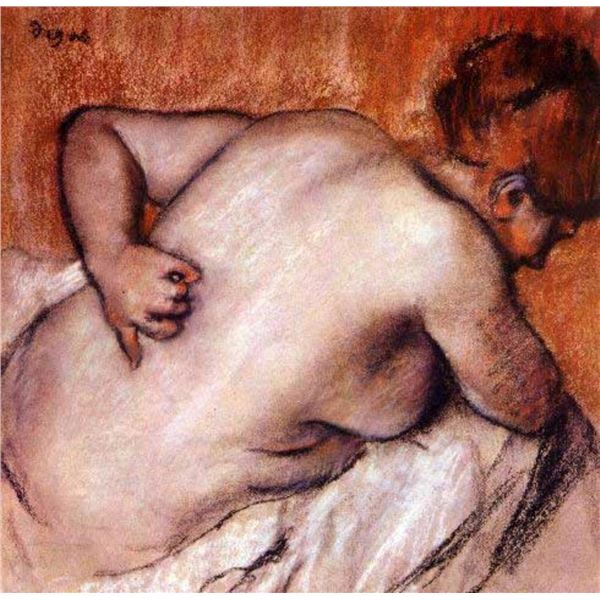 Edgar Degas - Womans Back