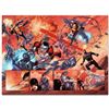 Image 1 : Marvel Comics "Astonishing X-Men N12" Numbered Limited Edition Giclee on Canvas