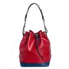 Image 1 : Louis Vuitton Red Blue Epi Leather Noe GM Drawstring Shoulder Bag