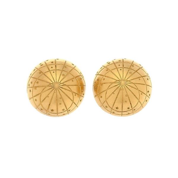 Hermes Gold Clip-on Earrings